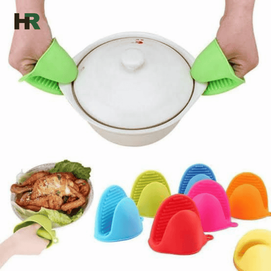 Silicone Pot Gripper / Pot Holder Pair | Heat Resistant Kitchen Tool