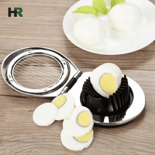 Egg Cutter & Strawberry Cutter | Japanese Style Stainless Steel | Rust‑Proof Ergonomic Handle