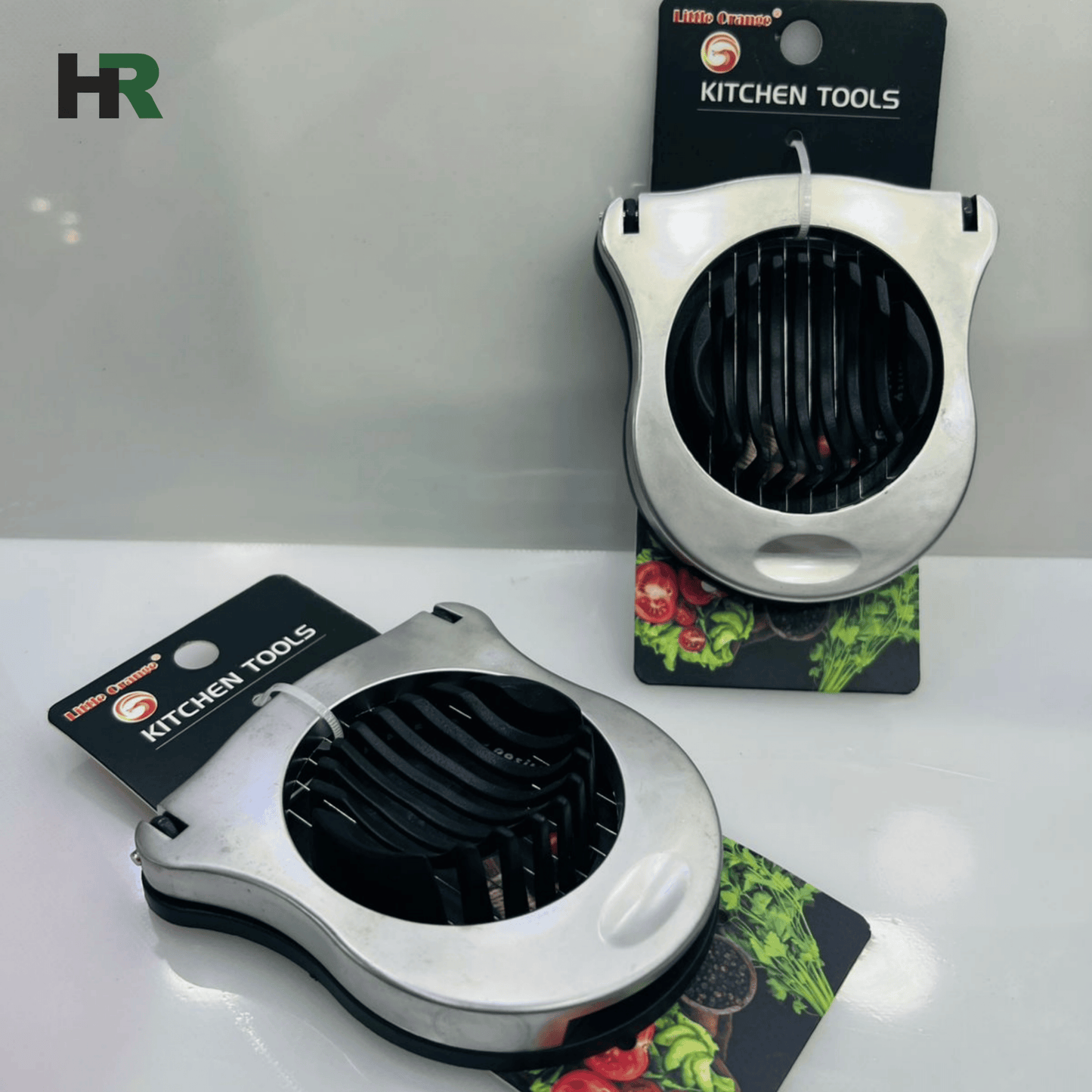 Egg Cutter & Strawberry Cutter | Japanese Style Stainless Steel | Rust‑Proof Ergonomic Handle