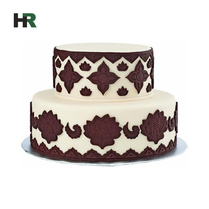 Vintage Flower Fondant Silicone Mold