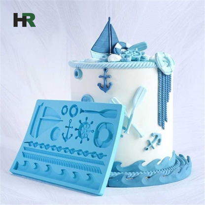 Sea Life Fondant Silicone Mold