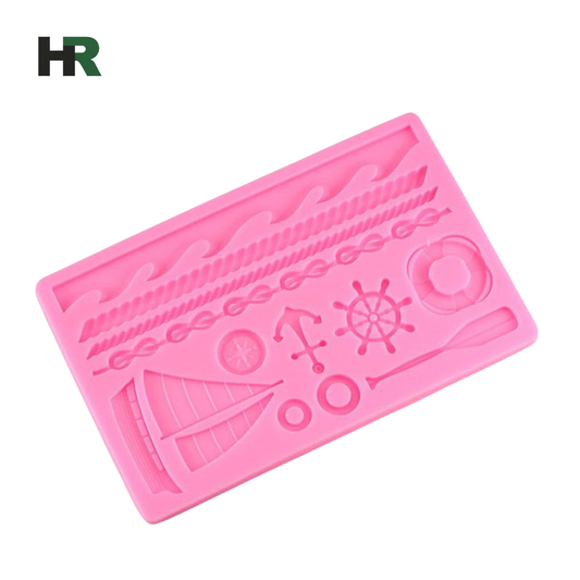 Sea Life Fondant Silicone Mold