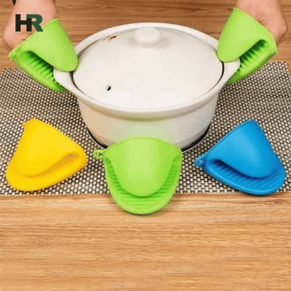 Silicone Pot Gripper / Pot Holder Pair | Heat Resistant Kitchen Tool