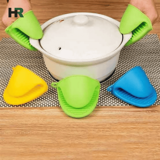 Silicone Pot Gripper / Pot Holder Pair | Heat Resistant Kitchen Tool