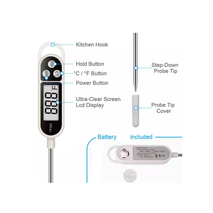 Food Thermometer TP300 Digital Kitchen