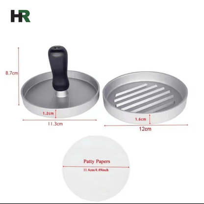 Hamburger Press | Aluminium Material | Perfect Burger Maker