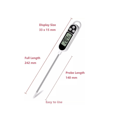 Food Thermometer TP300 Digital Kitchen
