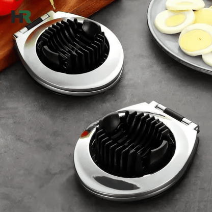 Egg Cutter & Strawberry Cutter | Japanese Style Stainless Steel | Rust‑Proof Ergonomic Handle