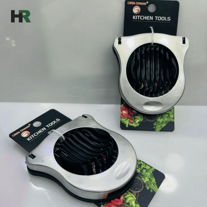 Egg Cutter & Strawberry Cutter | Japanese Style Stainless Steel | Rust‑Proof Ergonomic Handle