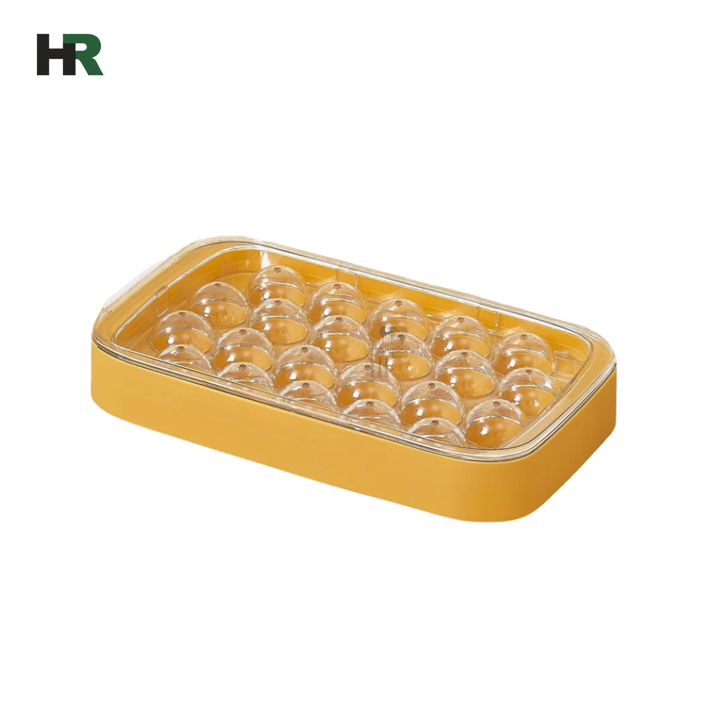 22-Cube Ball Shaped Ice Tray (With Lid)(10574)