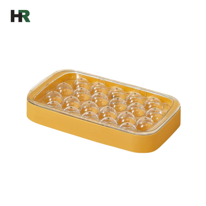 22-Cube Ball Shaped Ice Tray (With Lid)(10574)
