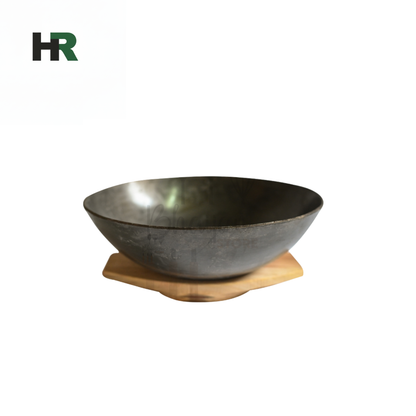 4pc Karahi set (Karahi with SS cover, Khurpi, And a Wooden Serving Plate)