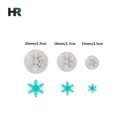Mini Snowflake Plunger Cutter