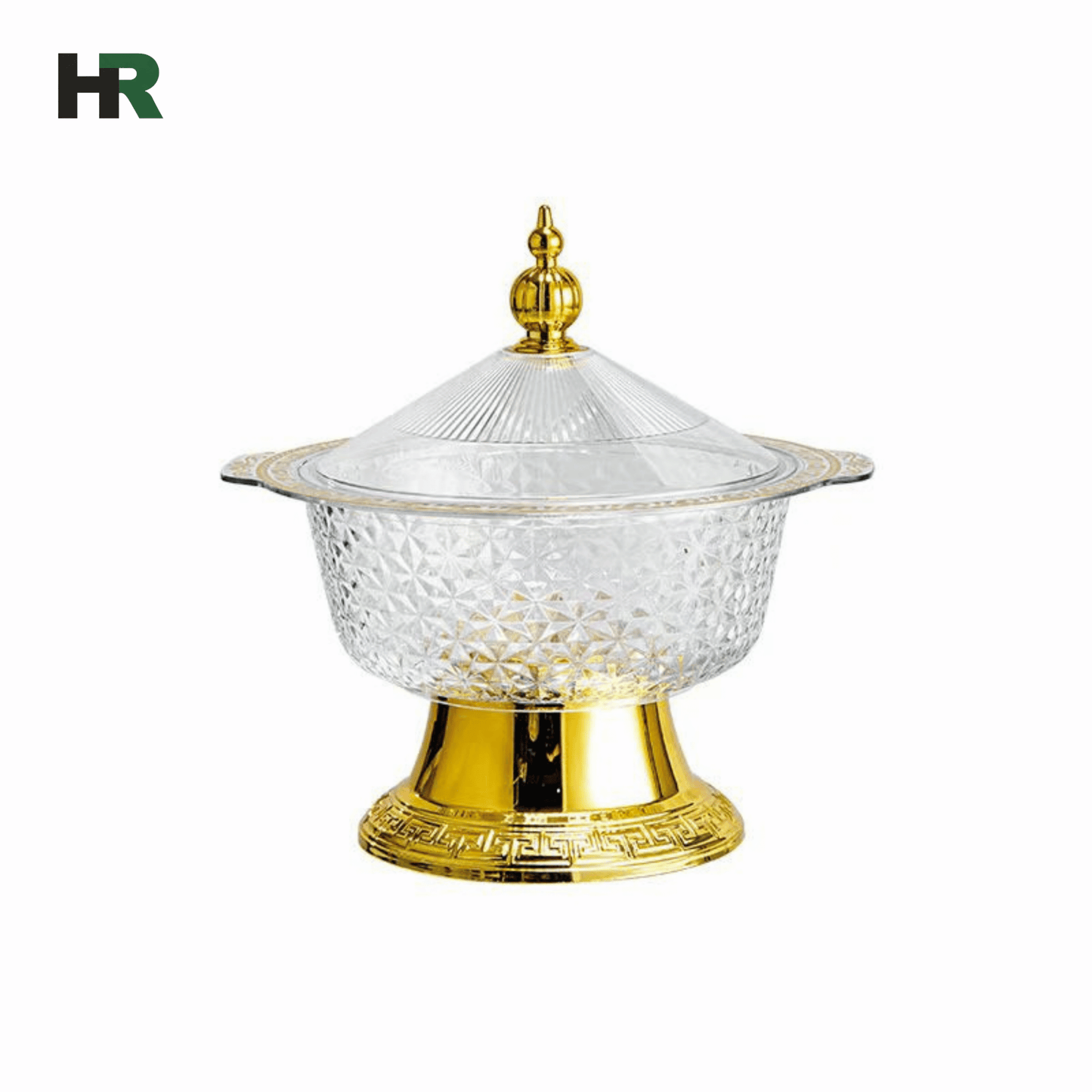 Acrylic Fruit Bowl with Stand | Elegant Kitchen & Dining Accessory