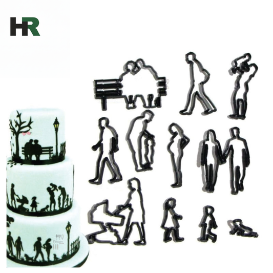 Family Theme Fondant Cutter