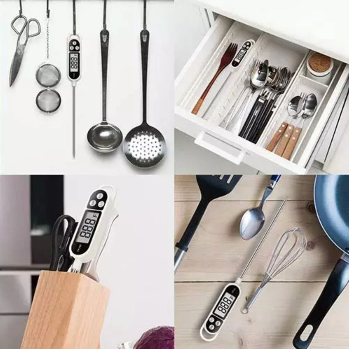 Food Thermometer TP300 Digital Kitchen