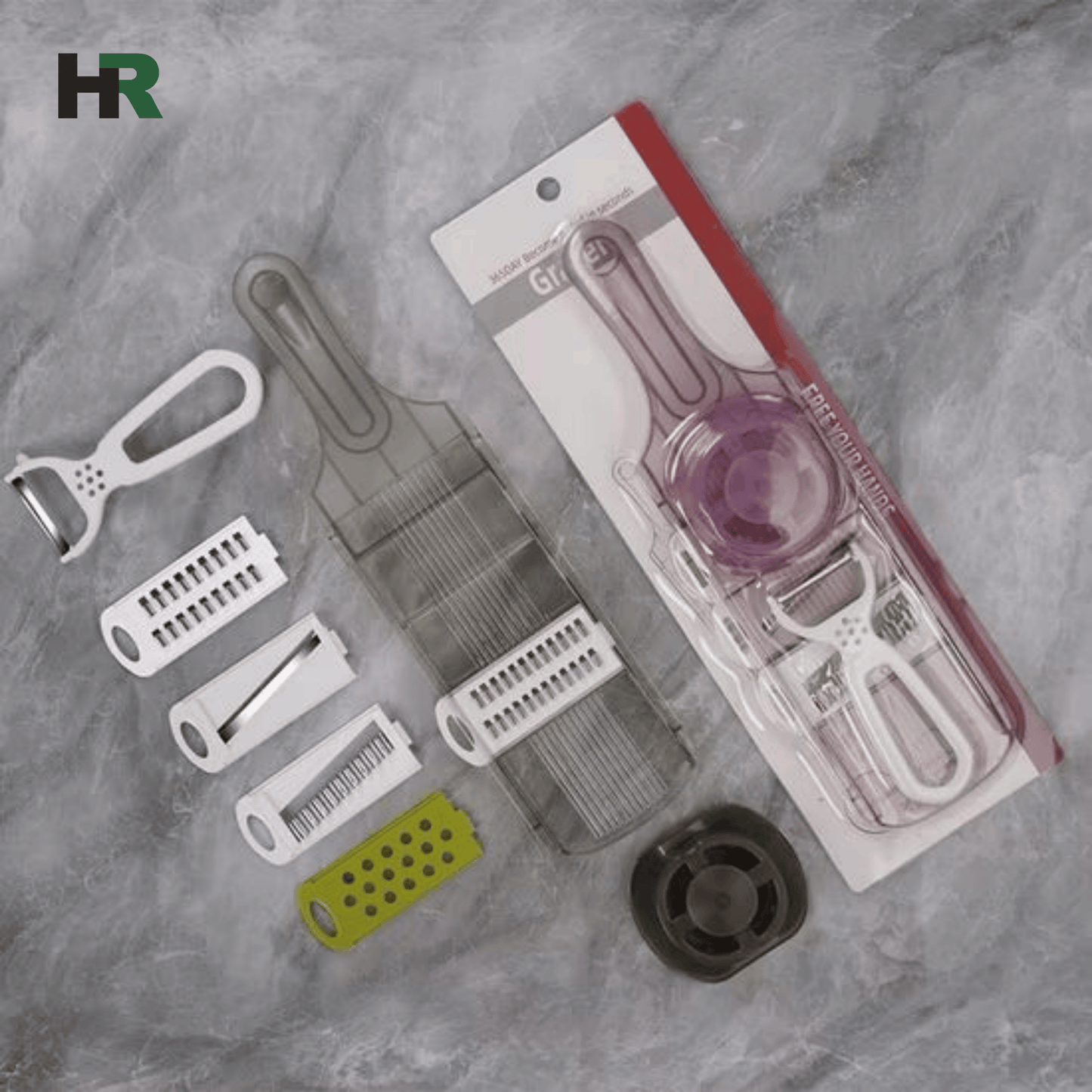 Vegetable Slicer with Peeler | Multi‑Functional Kitchen Gadget