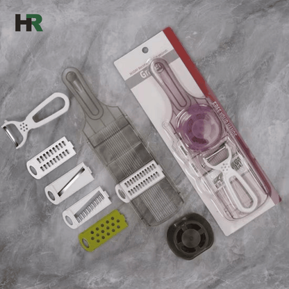 Vegetable Slicer with Peeler | Multi‑Functional Kitchen Gadget