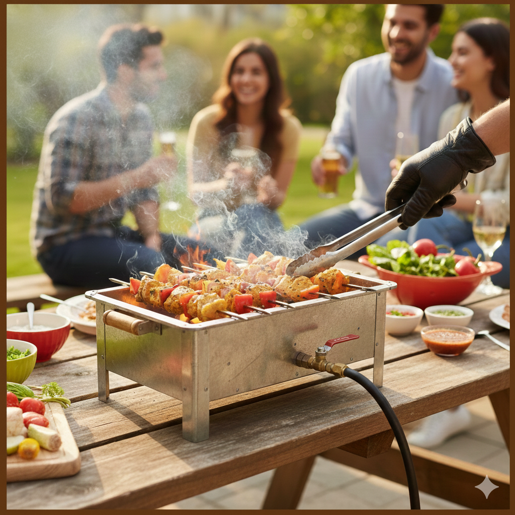 BBQ Angheti (Gas Connection)