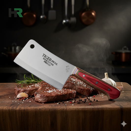 Meat Cleaver 6 Inch Blade (Heavy Duty)