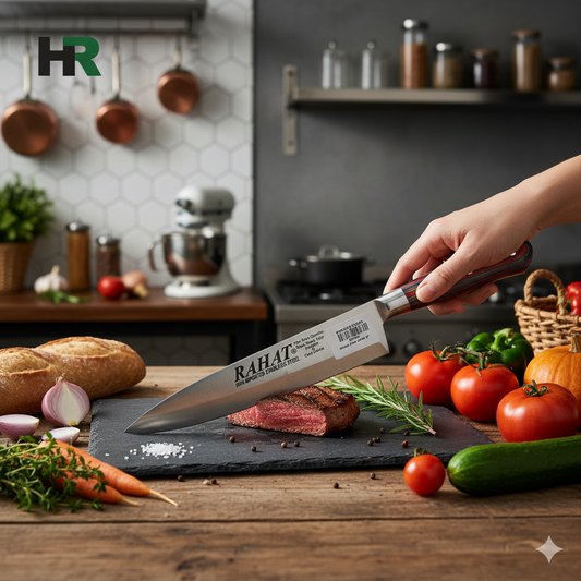 Rahat High Quality Knife Wooden Handle (9 Inches)