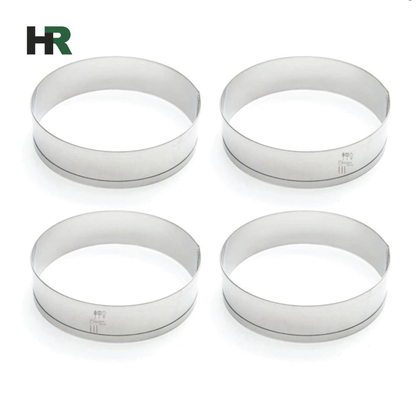 Bun Ring Stainless Steel Plain Edges