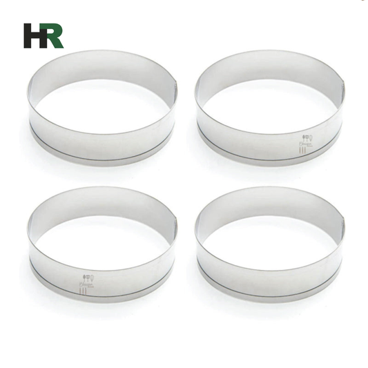 Bun Ring Stainless Steel Plain Edges