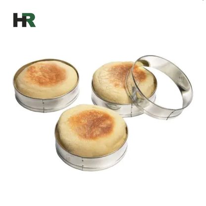 Bun Ring Stainless Steel Plain Edges