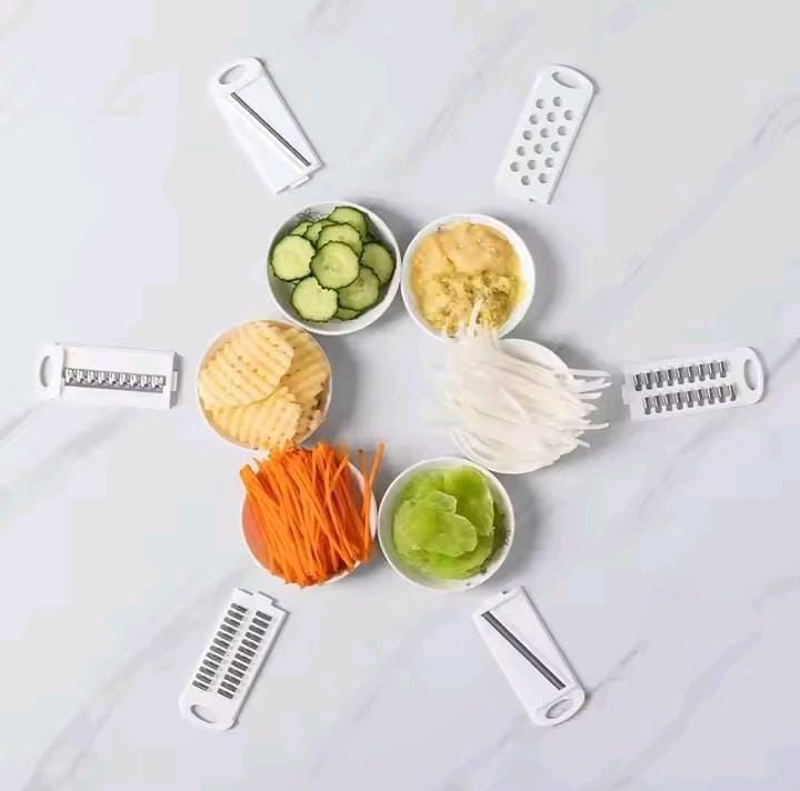 Vegetable Cutter Multi-Functional Potatoes Manual Cut Shred Slicer